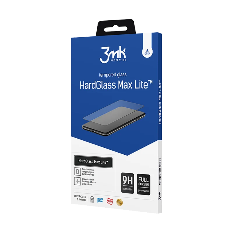 3MK HardGlass Max Lite Üvegfólia Xiaomi 11T/11T Pro Okostelefonokhoz