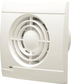 Ventilátor HALK Golyós csapággyal Oldalfali/Mennyezeti Fehér 100-as csőbe Időzítővel VK100