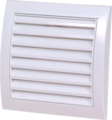 Ventilátor Szellőzőrács Fehér ND10