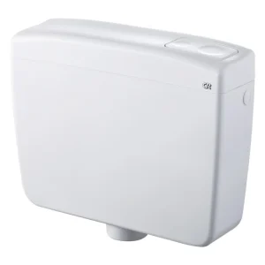 CR DELTA WC tartály - Start / Stop - 8l - alacsony szereléshez - 44 x 35 x 12 cm