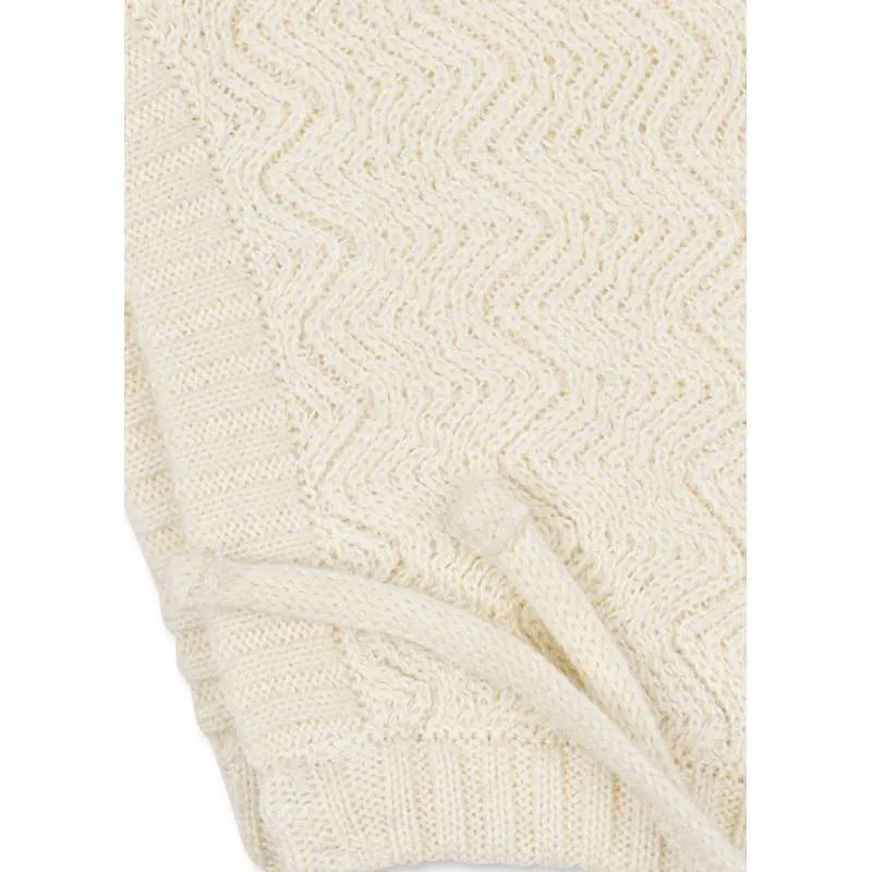 Fanga Fontana Venti Bindehue/Hjelm - Strik - GOTS - Antique White