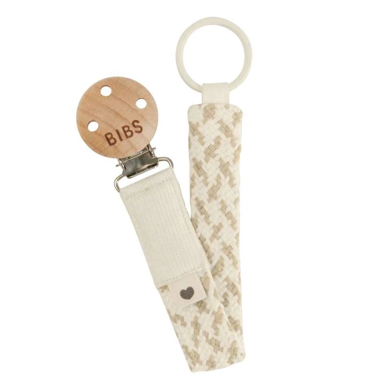 BIBS Kiegészítők - Paci Braid Suttesnor - Elefántcsont/Vanília