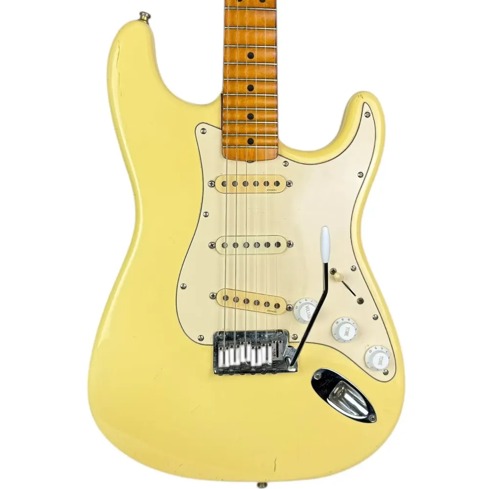 Fender USA Yngwie Malmsteen Signature Stratocaster 1992 - Vintage fehér - Barázdált