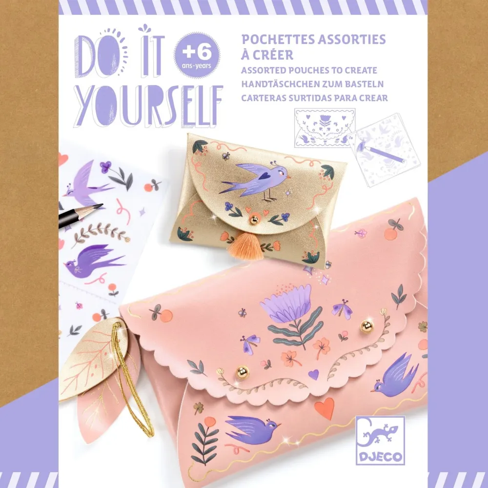 Djeco DIY pénztárca