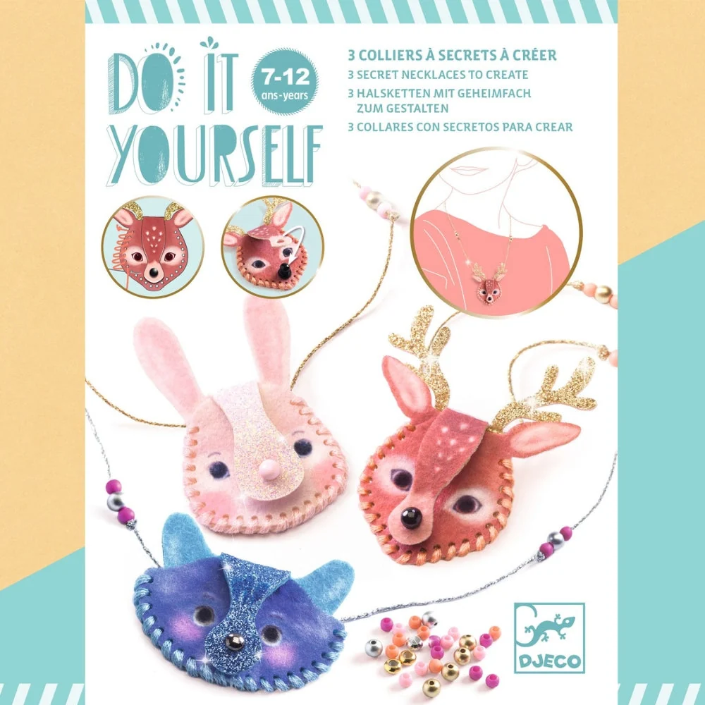 Djeco Set DIY titkos nyakláncok