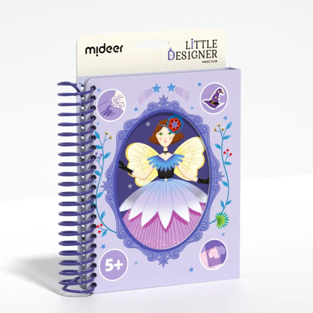 Mideer Little sminkes kreatív jegyzetfüzete - Magic Club