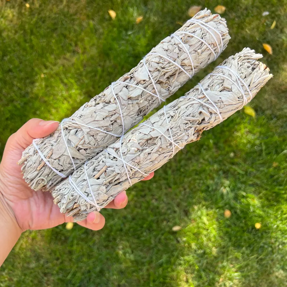 Fehér zsálya csokor 22 cm